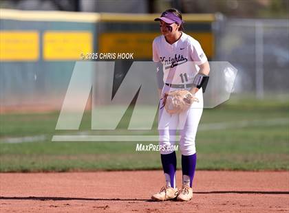 Thumbnail 1 in Arizona College Prep vs Canyon del Oro (AIA Softball 5A Round 2B) photogallery.