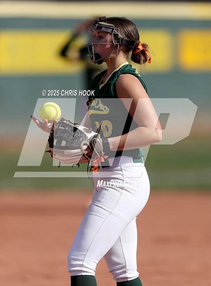 Thumbnail 1 in Arizona College Prep vs Canyon del Oro (AIA Softball 5A Round 2B) photogallery.
