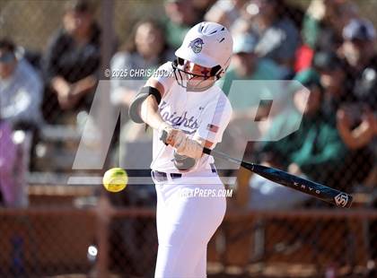 Thumbnail 1 in Arizona College Prep vs Canyon del Oro (AIA Softball 5A Round 2B) photogallery.