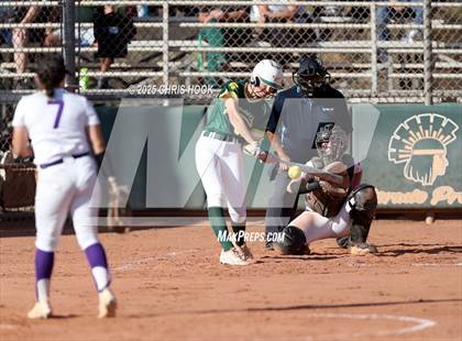 Thumbnail 1 in Arizona College Prep vs Canyon del Oro (AIA Softball 5A Round 2B) photogallery.