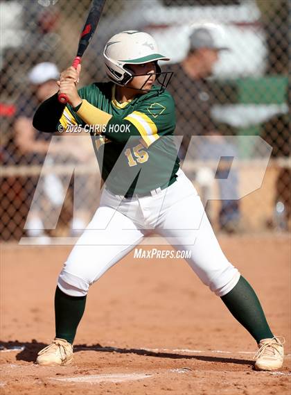 Thumbnail 3 in Arizona College Prep vs Canyon del Oro (AIA Softball 5A Round 2B) photogallery.