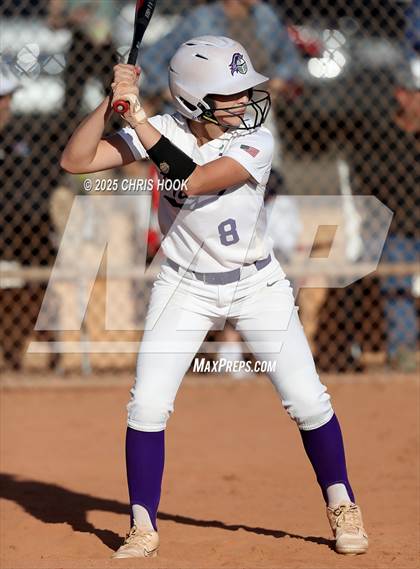 Thumbnail 1 in Arizona College Prep vs Canyon del Oro (AIA Softball 5A Round 2B) photogallery.