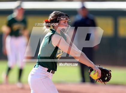 Thumbnail 3 in Arizona College Prep vs Canyon del Oro (AIA Softball 5A Round 2B) photogallery.