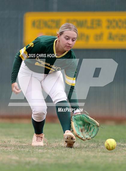 Thumbnail 1 in Arizona College Prep vs Canyon del Oro (AIA Softball 5A Round 2B) photogallery.