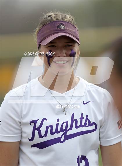 Thumbnail 1 in Arizona College Prep vs Canyon del Oro (AIA Softball 5A Round 2B) photogallery.