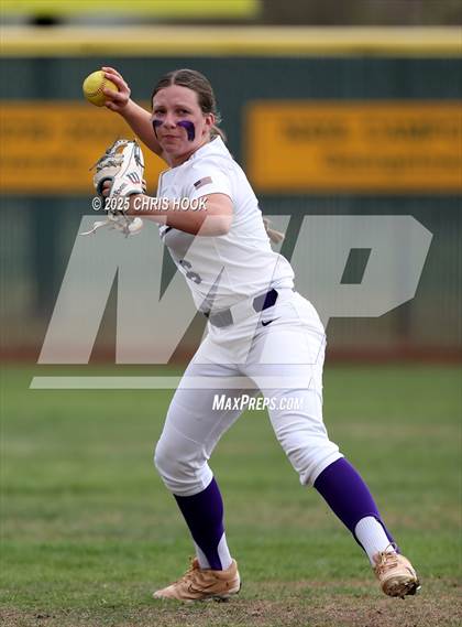 Thumbnail 2 in Arizona College Prep vs Canyon del Oro (AIA Softball 5A Round 2B) photogallery.