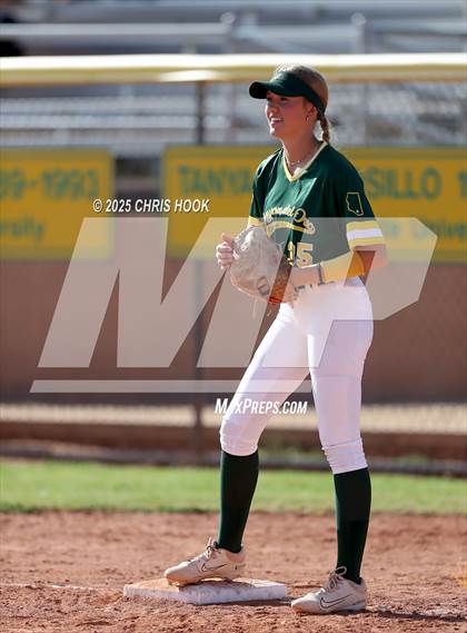 Thumbnail 2 in Arizona College Prep vs Canyon del Oro (AIA Softball 5A Round 2B) photogallery.