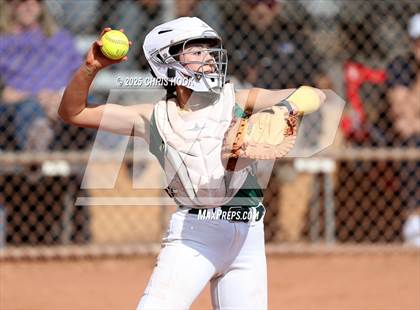 Thumbnail 3 in Arizona College Prep vs Canyon del Oro (AIA Softball 5A Round 2B) photogallery.