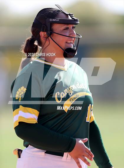 Thumbnail 2 in Arizona College Prep vs Canyon del Oro (AIA Softball 5A Round 2B) photogallery.