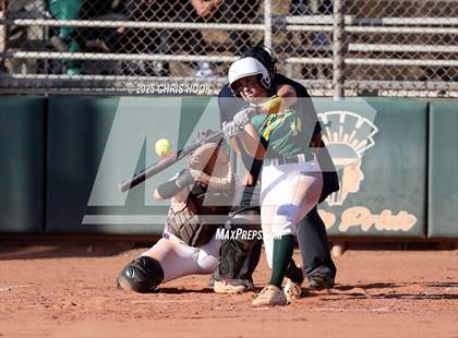 Thumbnail 3 in Arizona College Prep vs Canyon del Oro (AIA Softball 5A Round 2B) photogallery.