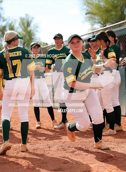 Thumbnail 1 in Arizona College Prep vs Canyon del Oro (AIA Softball 5A Round 2B) photogallery.