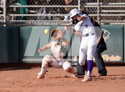 Thumbnail 1 in Arizona College Prep vs Canyon del Oro (AIA Softball 5A Round 2B) photogallery.