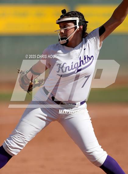 Thumbnail 1 in Arizona College Prep vs Canyon del Oro (AIA Softball 5A Round 2B) photogallery.