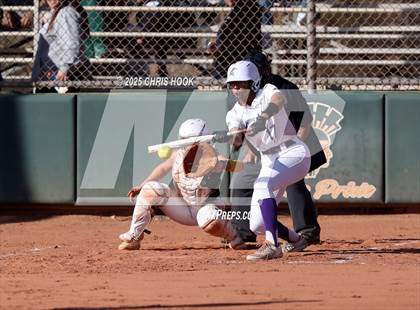 Thumbnail 2 in Arizona College Prep vs Canyon del Oro (AIA Softball 5A Round 2B) photogallery.