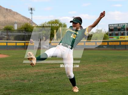 Thumbnail 2 in Arizona College Prep vs Canyon del Oro (AIA Softball 5A Round 2B) photogallery.