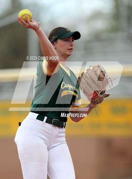 Thumbnail 1 in Arizona College Prep vs Canyon del Oro (AIA Softball 5A Round 2B) photogallery.