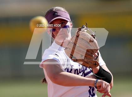 Thumbnail 3 in Arizona College Prep vs Canyon del Oro (AIA Softball 5A Round 2B) photogallery.