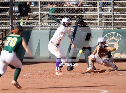 Thumbnail 2 in Arizona College Prep vs Canyon del Oro (AIA Softball 5A Round 2B) photogallery.