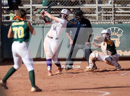 Thumbnail 1 in Arizona College Prep vs Canyon del Oro (AIA Softball 5A Round 2B) photogallery.