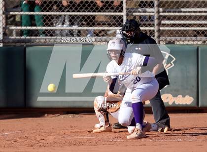Thumbnail 3 in Arizona College Prep vs Canyon del Oro (AIA Softball 5A Round 2B) photogallery.