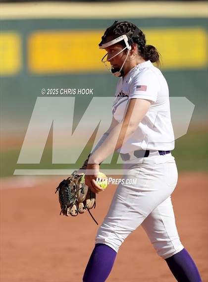 Thumbnail 1 in Arizona College Prep vs Canyon del Oro (AIA Softball 5A Round 2B) photogallery.