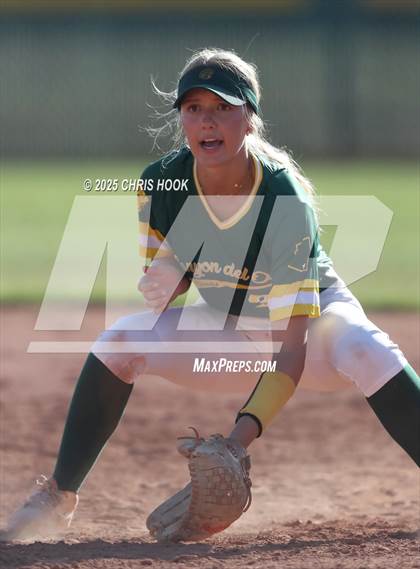 Thumbnail 1 in Arizona College Prep vs Canyon del Oro (AIA Softball 5A Round 2B) photogallery.