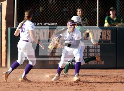 Thumbnail 1 in Arizona College Prep vs Canyon del Oro (AIA Softball 5A Round 2B) photogallery.