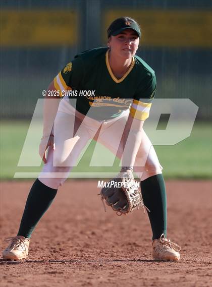 Thumbnail 2 in Arizona College Prep vs Canyon del Oro (AIA Softball 5A Round 2B) photogallery.