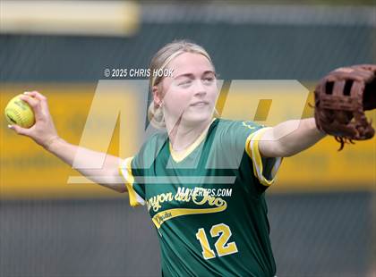 Thumbnail 3 in Arizona College Prep vs Canyon del Oro (AIA Softball 5A Round 2B) photogallery.