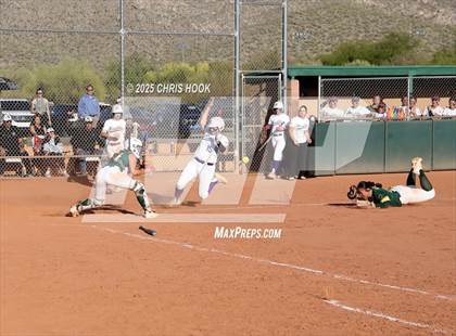 Thumbnail 1 in Arizona College Prep vs Canyon del Oro (AIA Softball 5A Round 2B) photogallery.