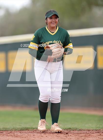 Thumbnail 2 in Arizona College Prep vs Canyon del Oro (AIA Softball 5A Round 2B) photogallery.