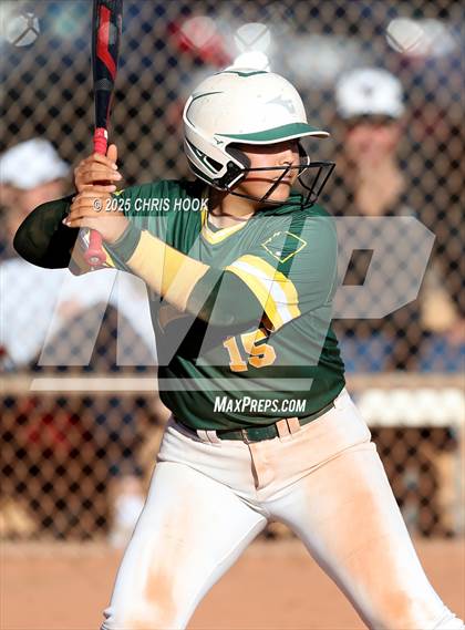 Thumbnail 2 in Arizona College Prep vs Canyon del Oro (AIA Softball 5A Round 2B) photogallery.