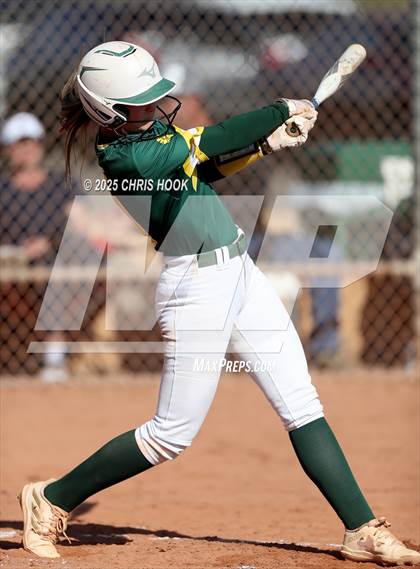 Thumbnail 3 in Arizona College Prep vs Canyon del Oro (AIA Softball 5A Round 2B) photogallery.