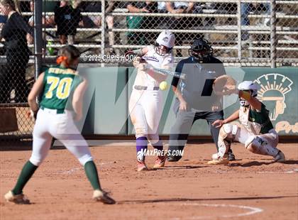 Thumbnail 3 in Arizona College Prep vs Canyon del Oro (AIA Softball 5A Round 2B) photogallery.