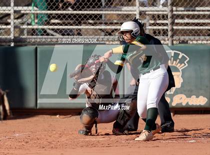 Thumbnail 1 in Arizona College Prep vs Canyon del Oro (AIA Softball 5A Round 2B) photogallery.