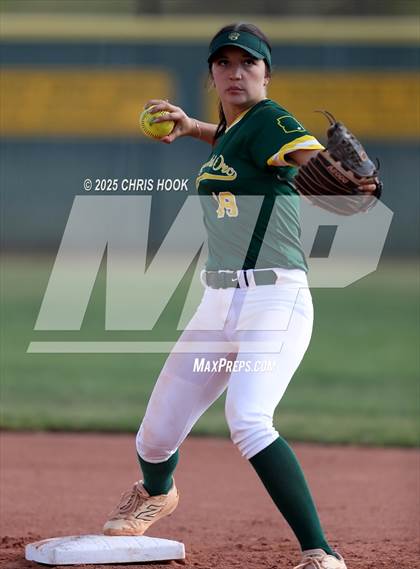 Thumbnail 1 in Arizona College Prep vs Canyon del Oro (AIA Softball 5A Round 2B) photogallery.