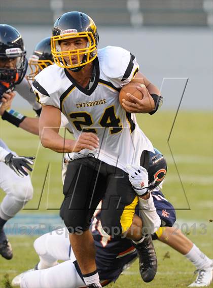 Thumbnail 2 in Enterprise vs. Chaminade (CIF State D2 Final) photogallery.