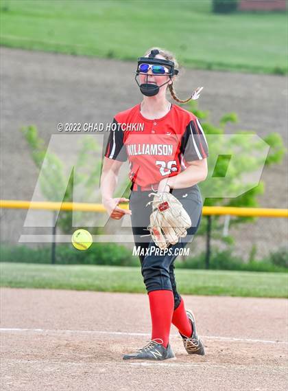 Thumbnail 3 in Williamson @ Bloomfield (NYSPHAA Section 5 Class C1 Semifinal) photogallery.