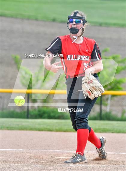 Thumbnail 3 in Williamson @ Bloomfield (NYSPHAA Section 5 Class C1 Semifinal) photogallery.