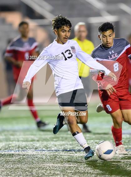 Thumbnail 1 in Rivera vs Lee (UIL 6A Region 4 Semifinal) photogallery.