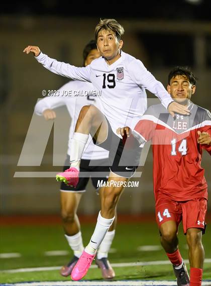 Thumbnail 1 in Rivera vs Lee (UIL 6A Region 4 Semifinal) photogallery.