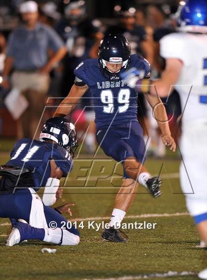 Thumbnail 2 in Nolan Catholic @ Liberty Christian photogallery.