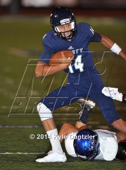 Thumbnail 3 in Nolan Catholic @ Liberty Christian photogallery.