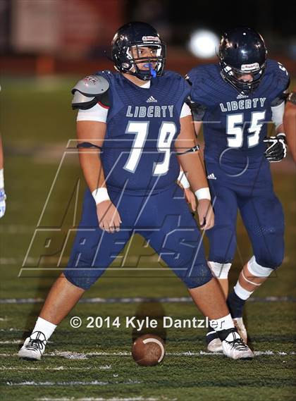 Thumbnail 2 in Nolan Catholic @ Liberty Christian photogallery.