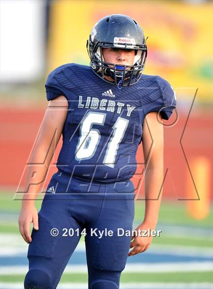 Thumbnail 2 in Nolan Catholic @ Liberty Christian photogallery.
