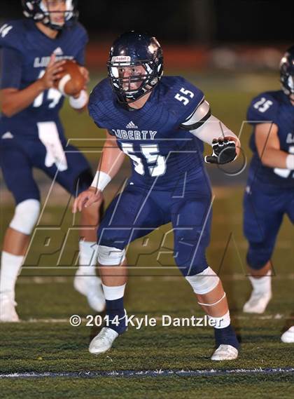 Thumbnail 2 in Nolan Catholic @ Liberty Christian photogallery.