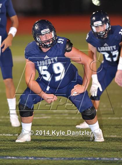 Thumbnail 3 in Nolan Catholic @ Liberty Christian photogallery.