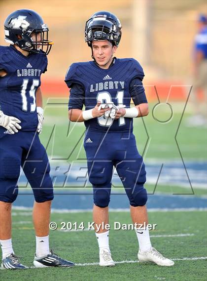 Thumbnail 3 in Nolan Catholic @ Liberty Christian photogallery.