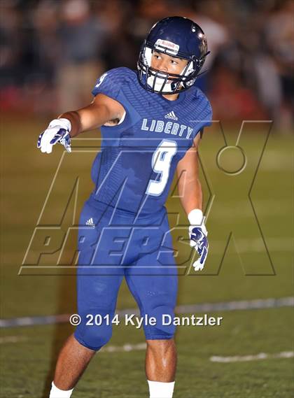 Thumbnail 3 in Nolan Catholic @ Liberty Christian photogallery.