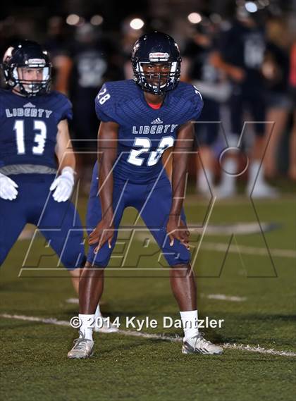 Thumbnail 2 in Nolan Catholic @ Liberty Christian photogallery.
